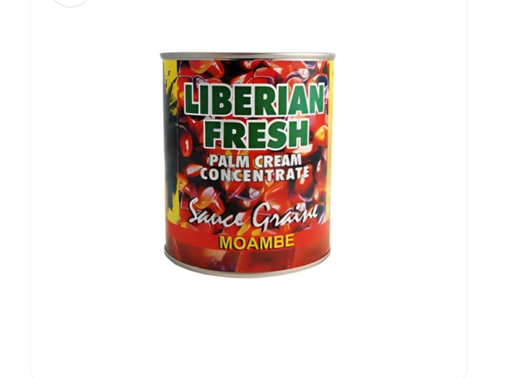 Liberian Fresh Palm Cream Concentrate