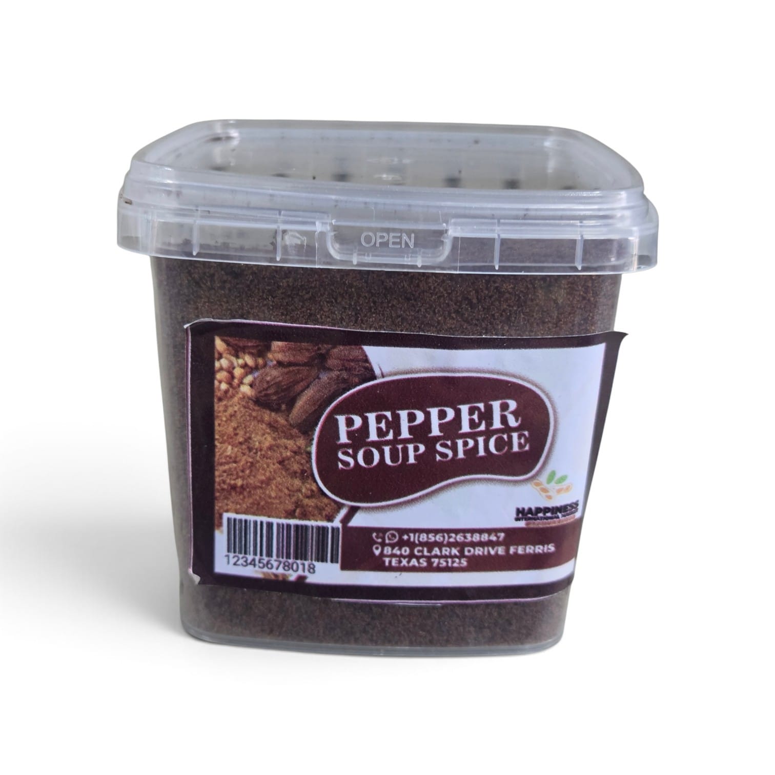 Happiness Pepper Soup Spice-16oz